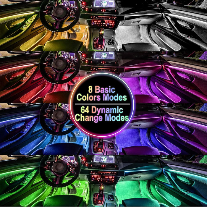 Car Interior Lights, 12V LED Strip Lights