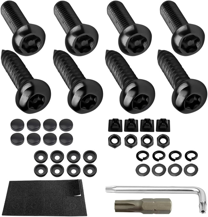 anti Theft License Plate Screws Kits-