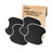 4Pcs Silicone 3D Carbon Fiber Texture Car Door Handle