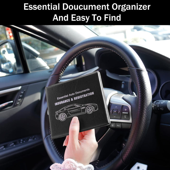 Car Registration and Insurance Card Holder