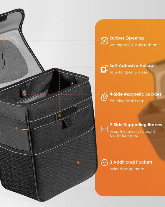 Car Trash Can - Leak-Proof Car Organizer