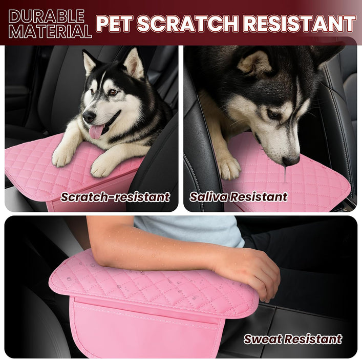 Upgraded Car Center Console Cover Pink