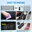 4PCS USB Interior Car Lights 48 Leds