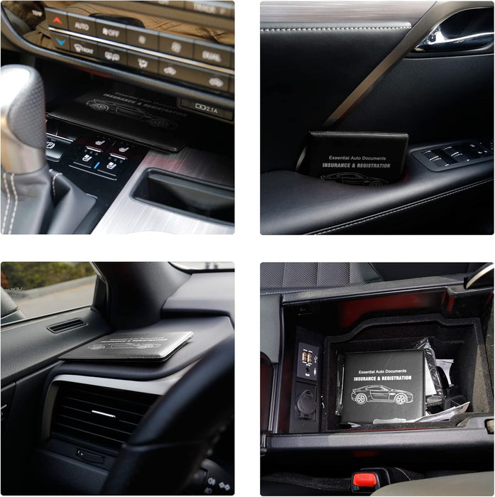 Car Registration and Insurance Card Holder