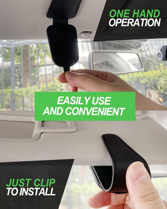 Sunglass Holder for Car, 2 Pack Car