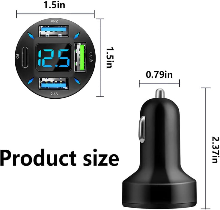 Car Charger 66W Super Fast Charging