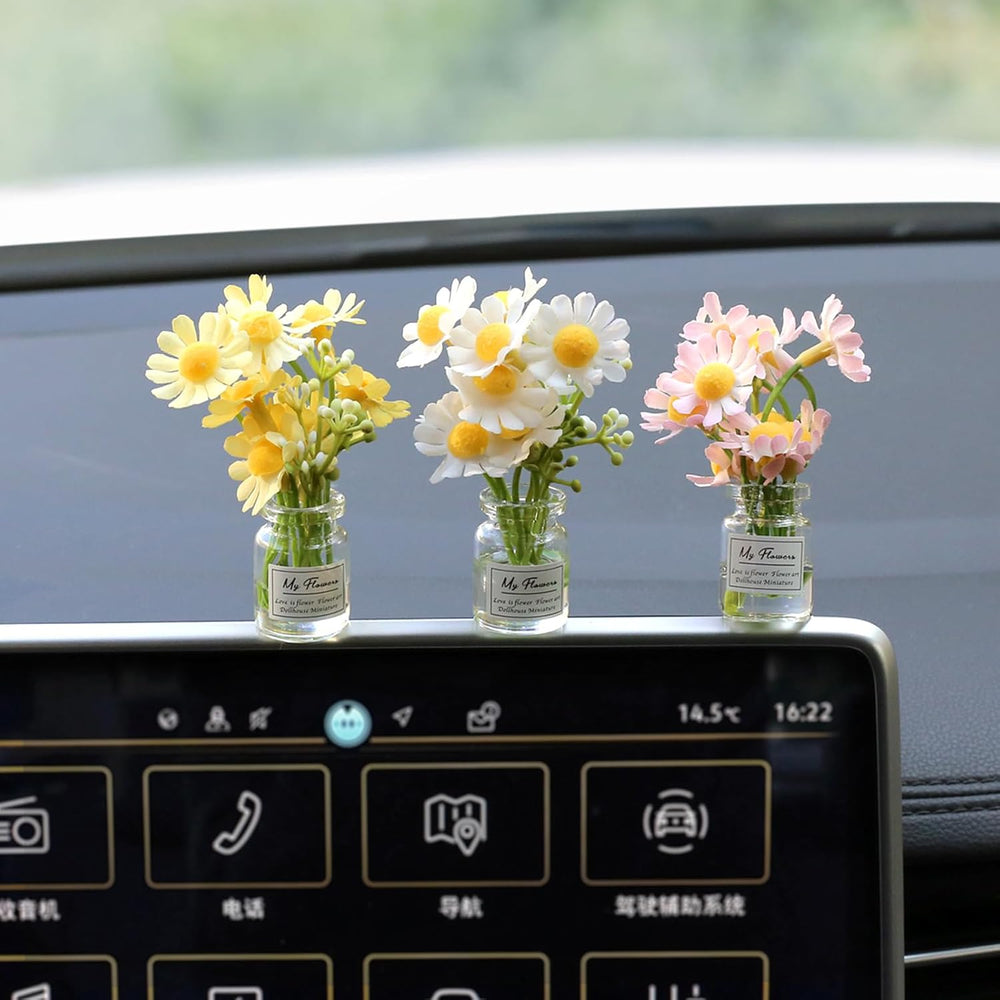 Daisy Flower Car Accessories 