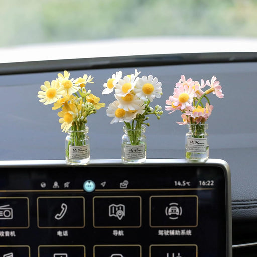Daisy Flower Car Accessories 