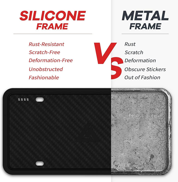Silicone License Plate Frames