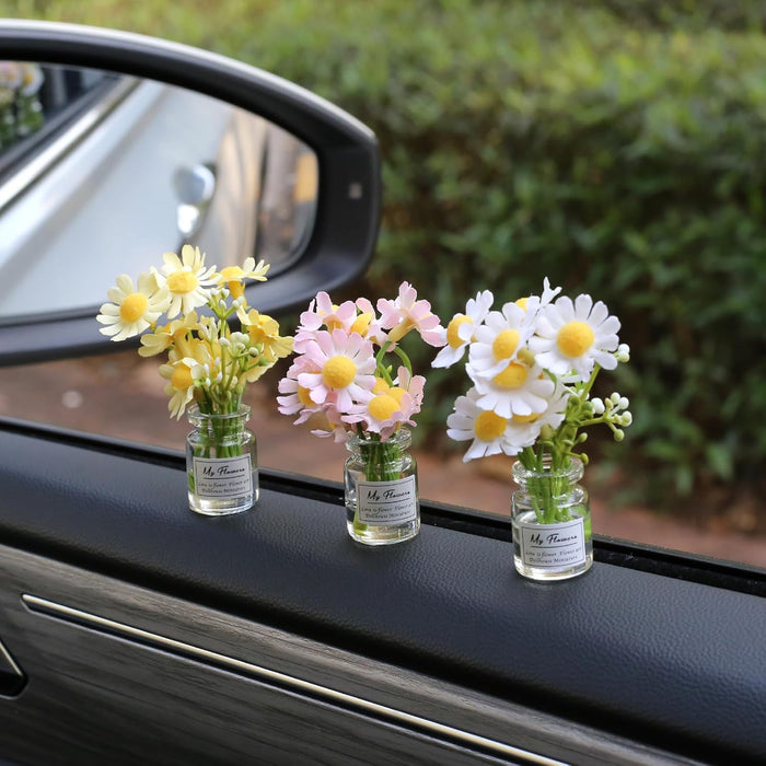 Daisy Flower Car Accessories 
