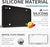 Silicone License Plate Frames Black