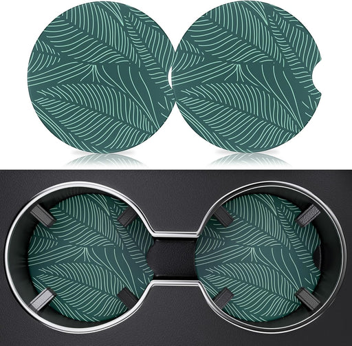 2 Pack Car Cup Holder Coasters