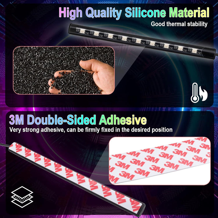 Car Interior Lights, 5V LED Strip Lights 