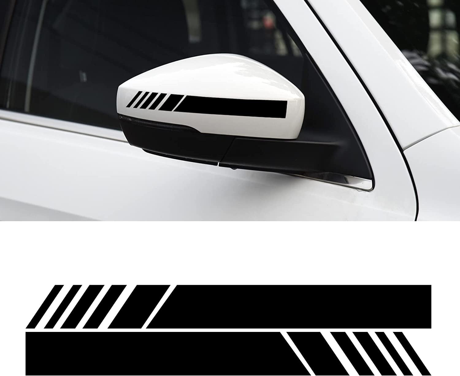 Car Exterior Accessories Rear View Mirror Stickers