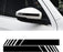 Car Exterior Accessories Rear View Mirror Stickers