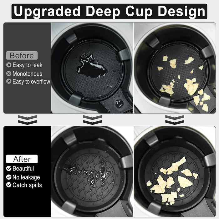 Car Cup Holder Coaster, Silicone Cup Holder