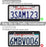 2 Pack Bling License Plate Frames for Women
