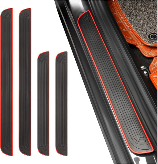 4PCS Car Door Sill Protector