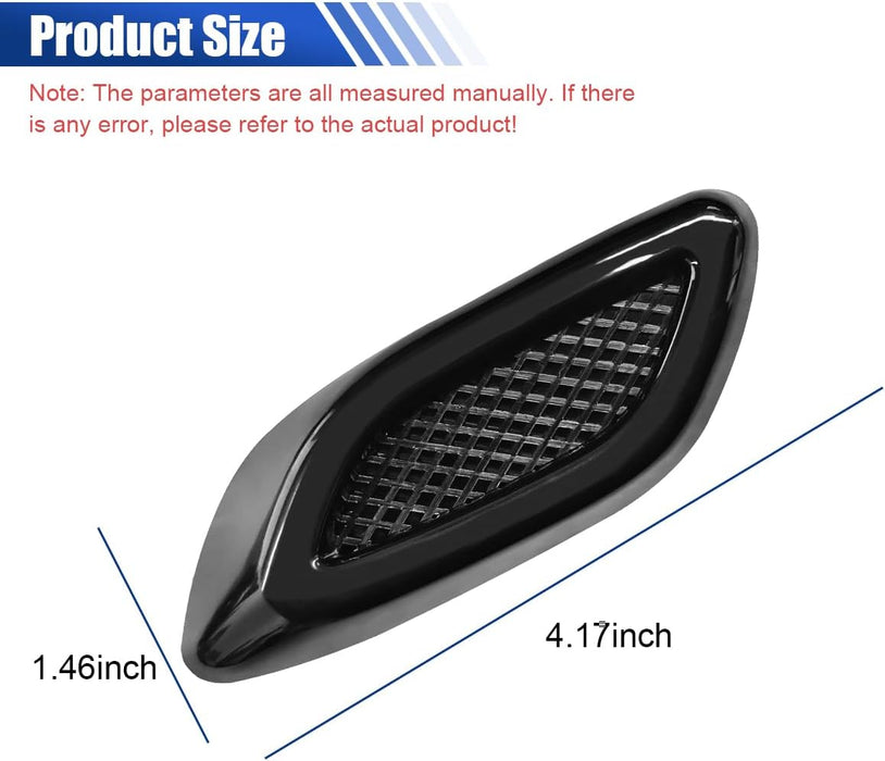 6PCS Car Exterior Hood Side Door