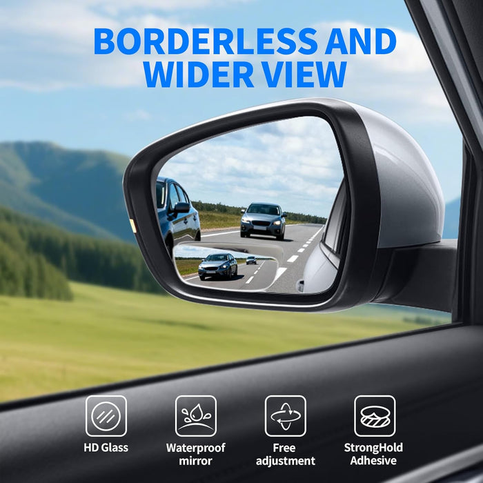 2 PCS Car Blind Spot Mirror