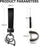 Leather Car Keychain - Carbon Fiber 