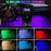 4PCS USB Interior Car Lights 48 Leds