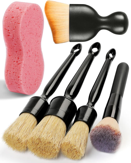 6PCS Car Detailing Brush Set