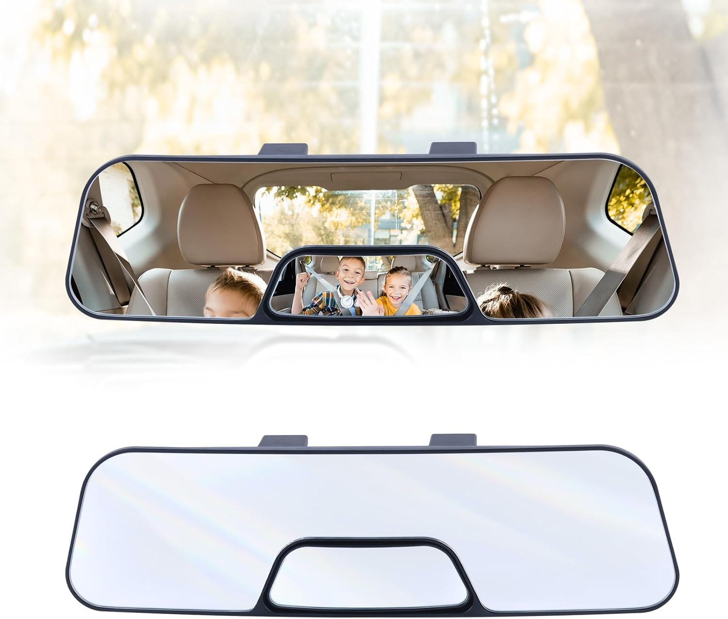12" Car Rear View Mirror, Car Panoramic 