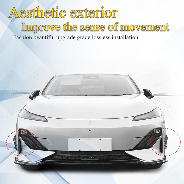 Pack-6 Car Spoiler Canards Kit