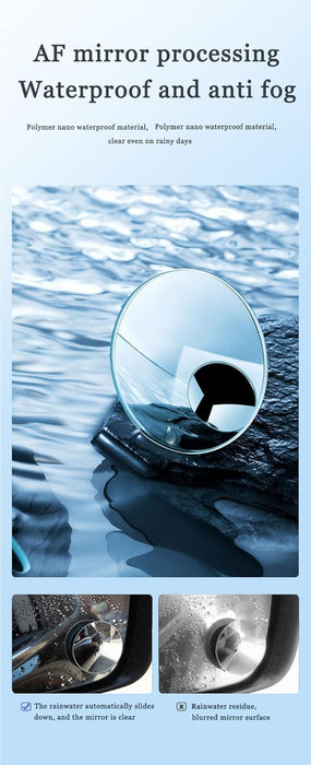 KARKOR Blind Spot Mirror round HD Glass
