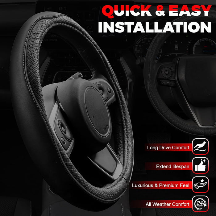 Car Steering Wheel Cover