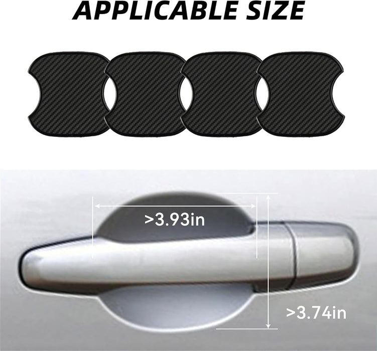 4PCS Car Door Handle Cup Scratch Protectors
