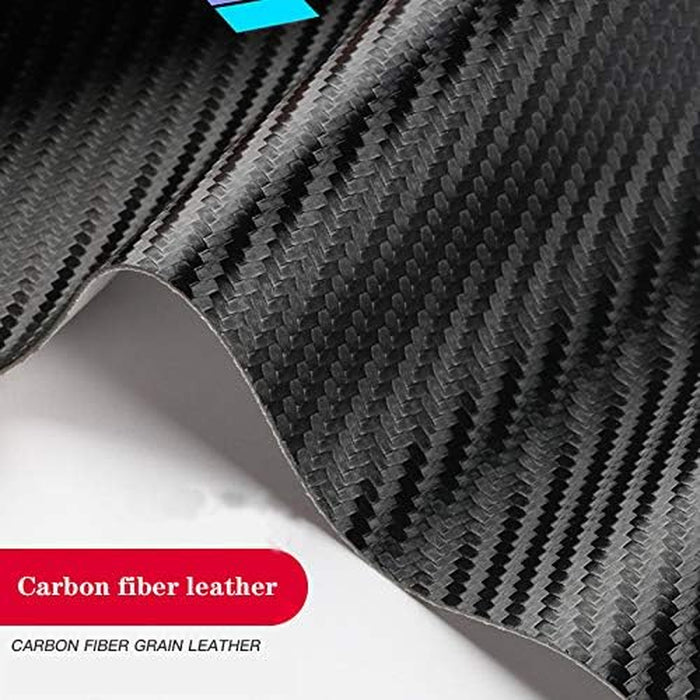 4Pcs Car Door Sill Protector Reflective 4D