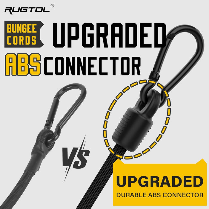 Upgraded Adjustable Bungee Cords 