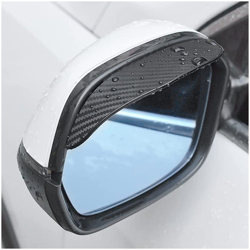 2PCS Smoke Visor Guards for Car Side Mirrors