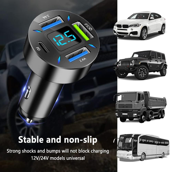 Car Charger 66W Super Fast Charging