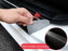 4Pcs Car Door Sill Protector Reflective 4D