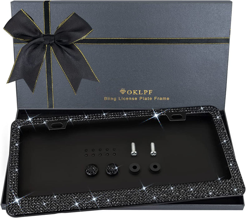 Bling License Plate Frame for Women