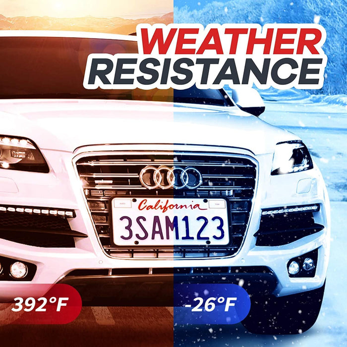 Silicone License Plate Frames
