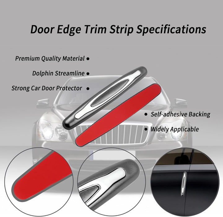 4PCS Car Door Edge Guards