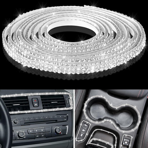 32.8Ft Bling Car Trim Self Adhesive Glitter 