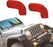 2PCS Bumper Tow Hook Covers
