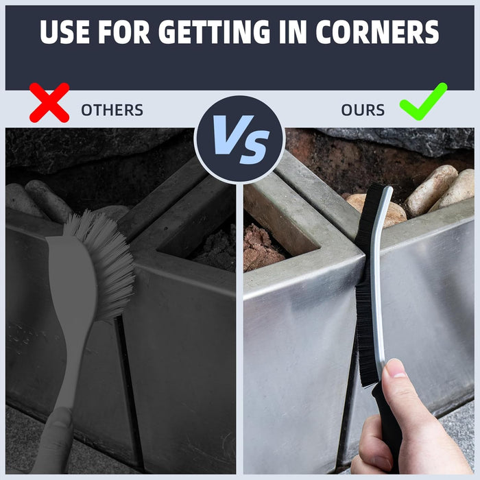 Hard Bristle Crevice Cleaning Brush - Home 