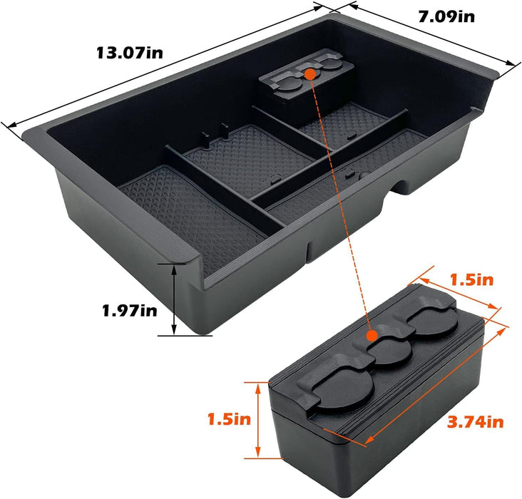 Center Console Organizer Tray Compatible