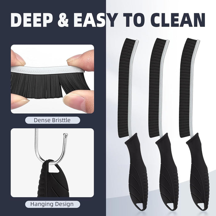 Hard Bristle Crevice Cleaning Brush - Home 