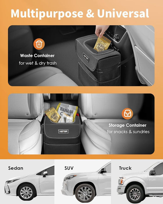 Car Trash Can - Leak-Proof Car Organizer