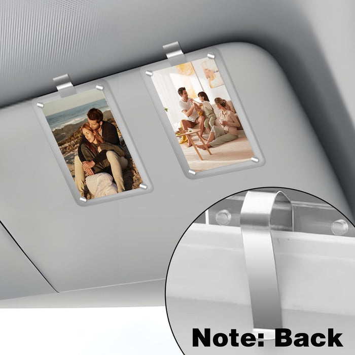 2Pcs Car Picture Holder