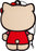 Hello Kitty Air Freshener - Strawberry Scent - 2 Pack