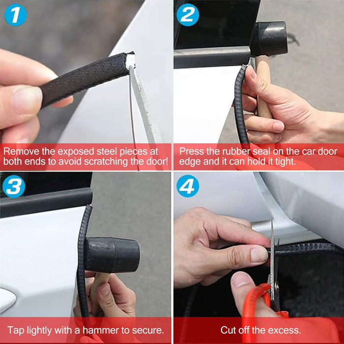 33Ft(10M) Long Car Door Edge Guards