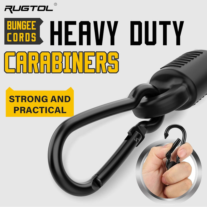 Upgraded Adjustable Bungee Cords 